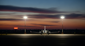 Zimbabwe night-flight ban – grounded private aircraft at Harare airport after dusk