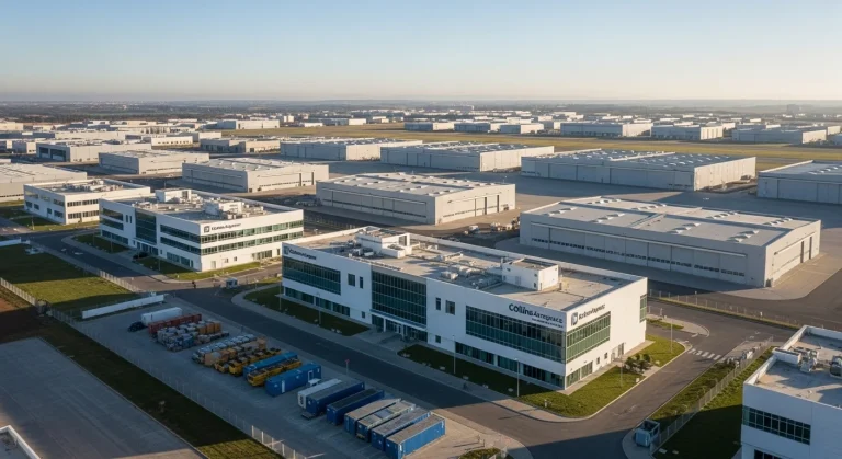 Aerial view of MidParc Nouaceur — site of Morocco aerospace deals signed at Aerospace Meetings Casablanca.