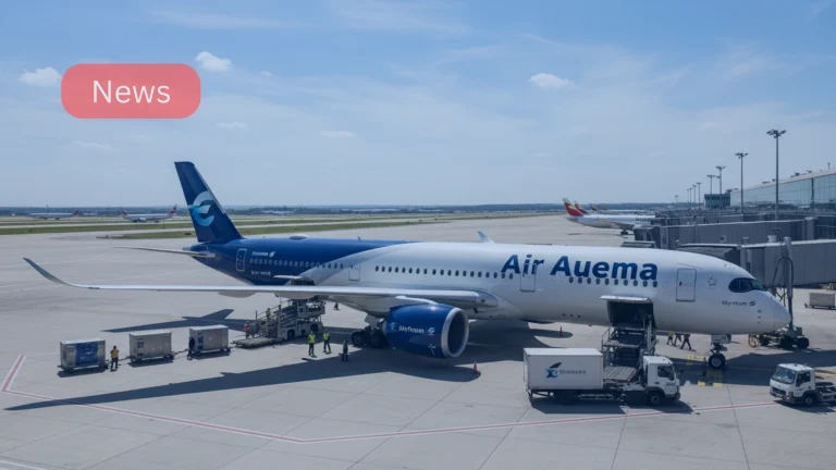 Air Europa Airbus A350-900 aircraft highlighting the Air Europa A350-900 order and fleet renewal strategy