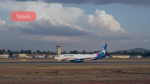 Ethiopian Airlines Air Congo partnership Boeing 737-800 aircraft at Kinshasa airport enhancing DRC domestic aviation
